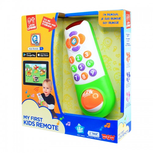 Hap-P-Kid Little Learner My First Kids Remote Control With Apps