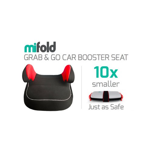 MiFold Grab-and-Go Booster Seat (Perfect Pink)