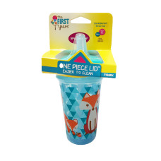 THE FIRST YEARS Stackable 9oz Soft Straw Cup - Fox