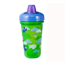 THE FIRST YEARS Stackable 9oz Soft Spout Cup - Green/ Pink