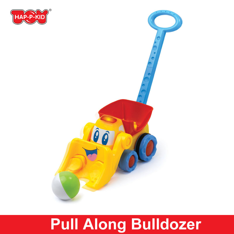 Hap-P-Kid Little Learner Pull Along Bulldozer